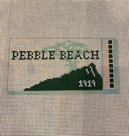 Canvas PEBBLE BEACH  MATCHBOOK COVER