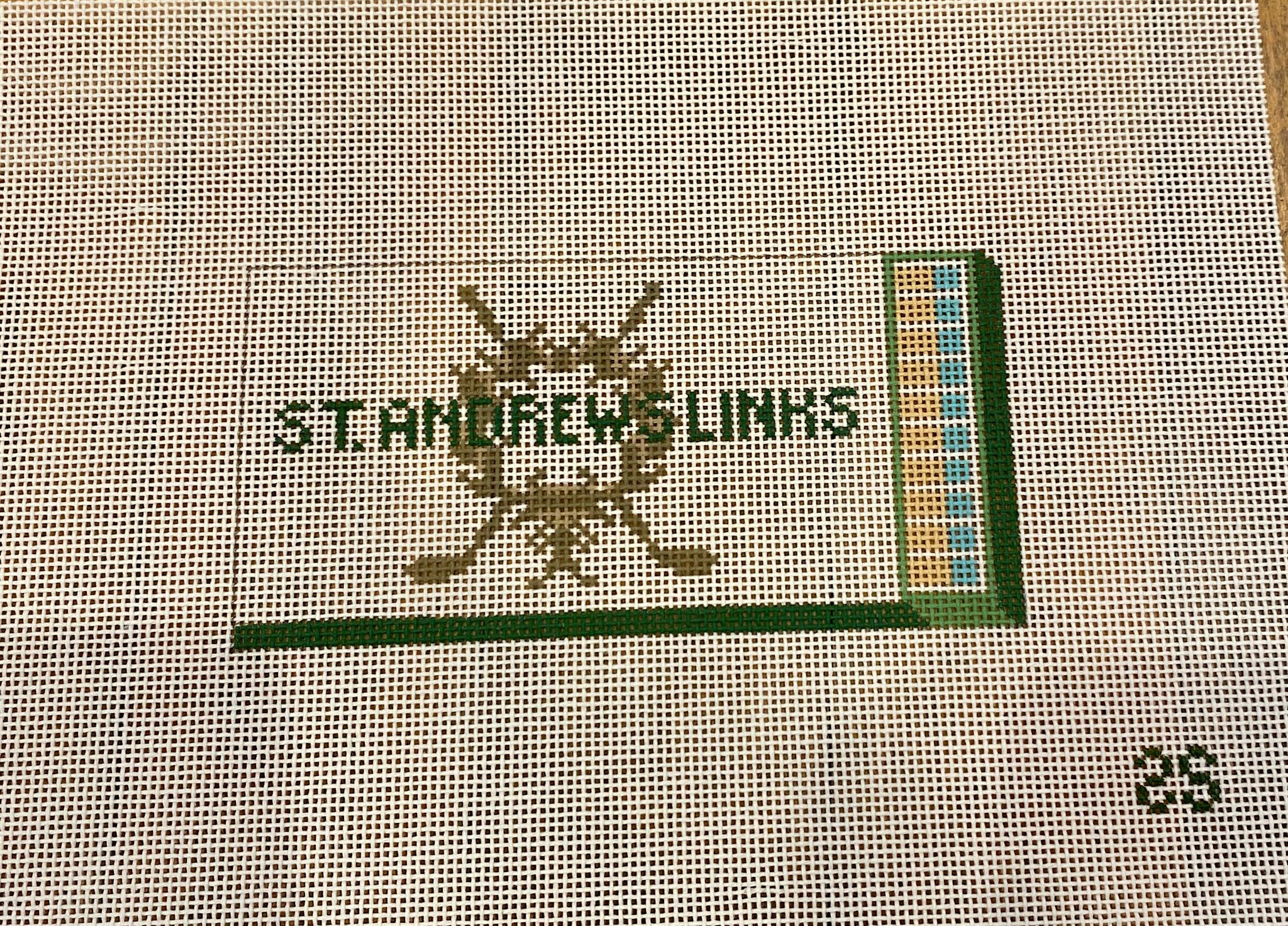 Canvas ST. ANDREWS  MATCHBOOK COVER