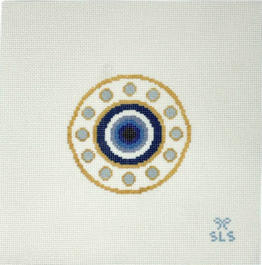 Canvas EVIL EYE  ROUND  SLS  3.4"