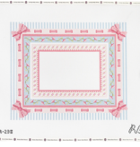 Canvas FRILLY LILY FRAME  RR227   11X13"