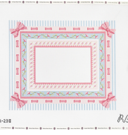 Canvas FRILLY LILY FRAME  RR227   11X13"
