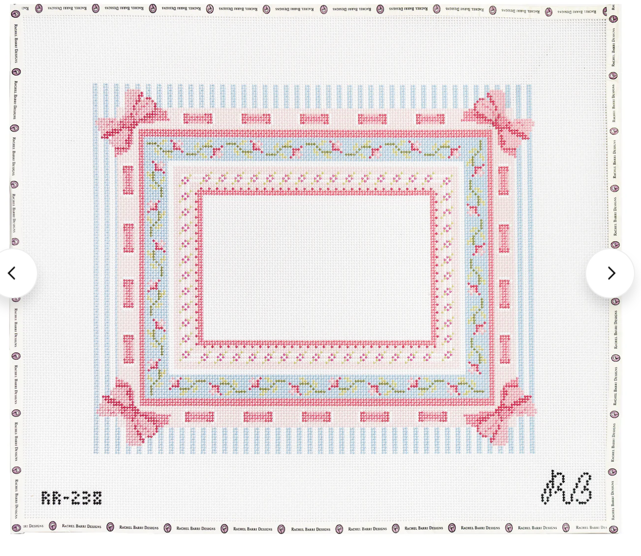 Canvas FRILLY LILY FRAME  RR227   11X13"