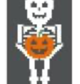 Canvas TINY SKELETON  CO877   1.5X3"