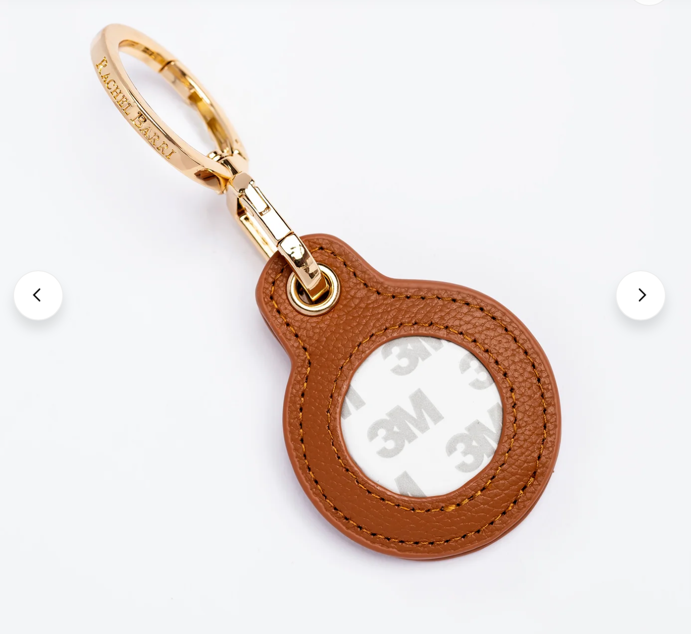 Accessories MINI CLIP BAG CHARM MAGNET - COGNAC       FITS 1.25" ROUND CANVAS
