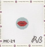 Canvas MINI INSERTS - LIPS  1.25" ROUND