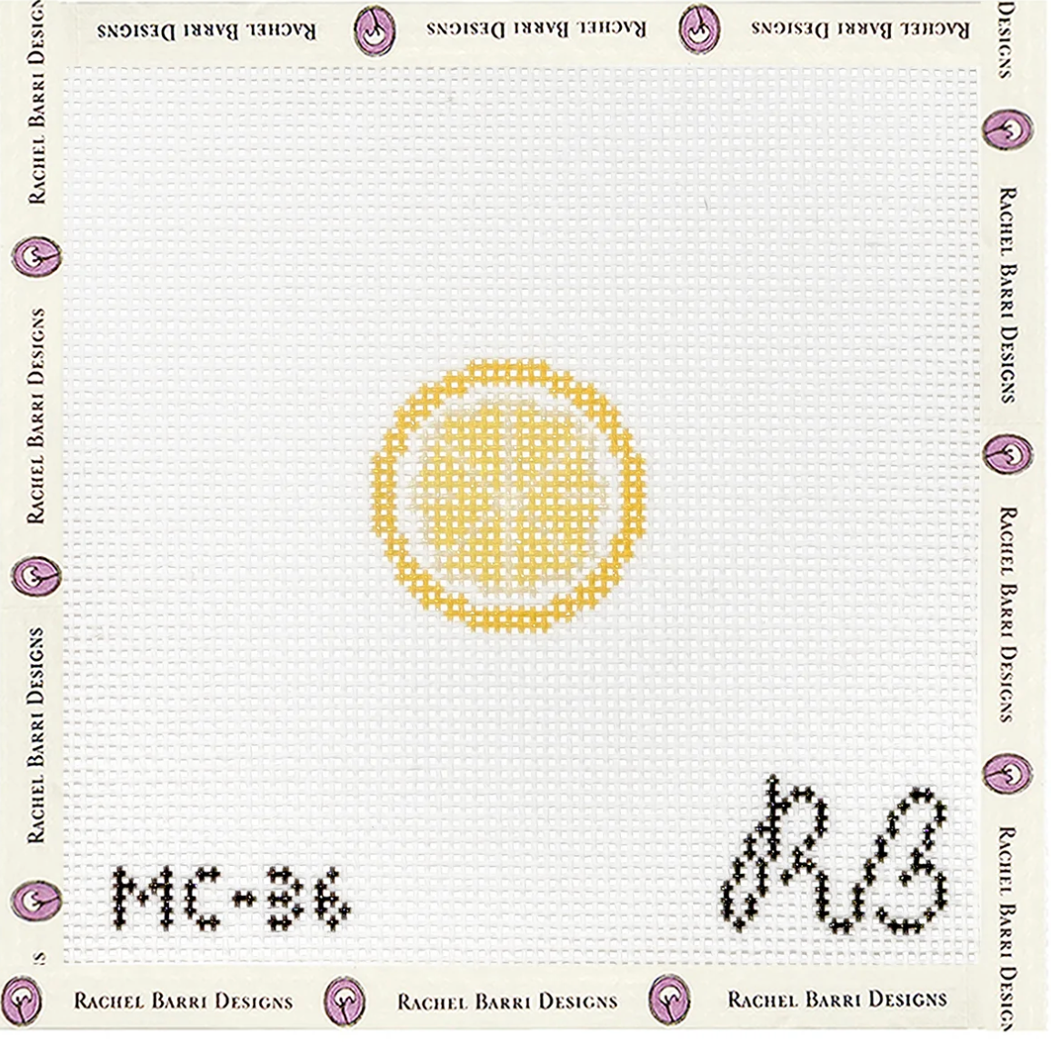Canvas MINI INSERTS - LEMON SLICE  1.25" ROUND