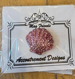 Accessories PINK SPARKLE SHELL  NEEDLE MINDER