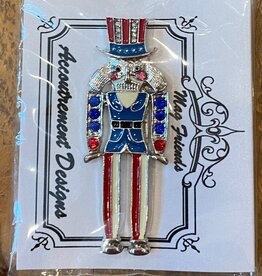 Accessories UNCLE SAM NUTCRACKER  NEEDLE MINDER
