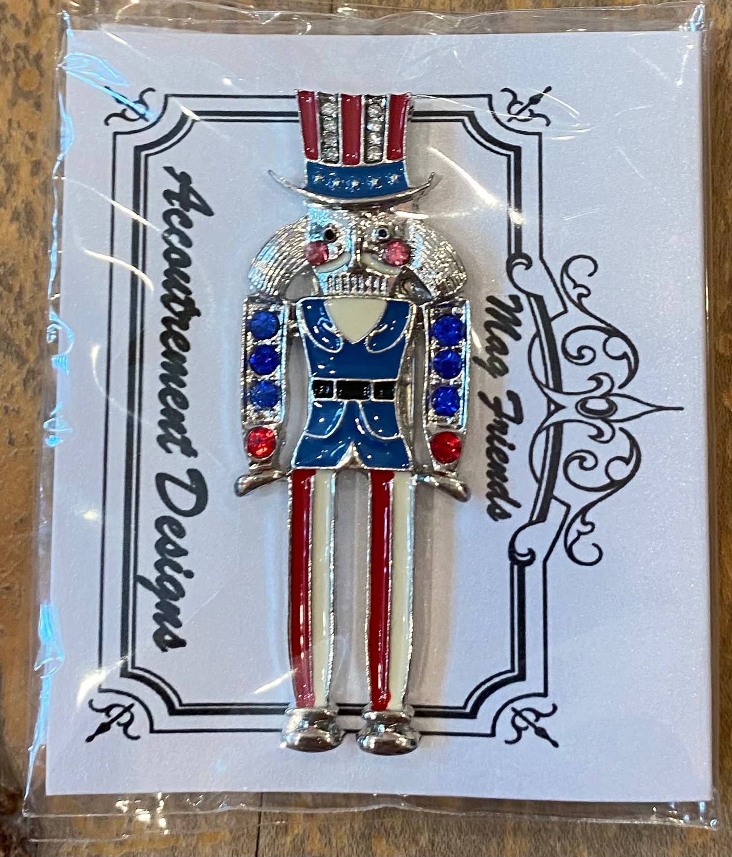 Accessories UNCLE SAM NUTCRACKER  NEEDLE MINDER