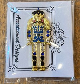 Accessories BLUE NUTCRACKER  NEEDLE MINDER