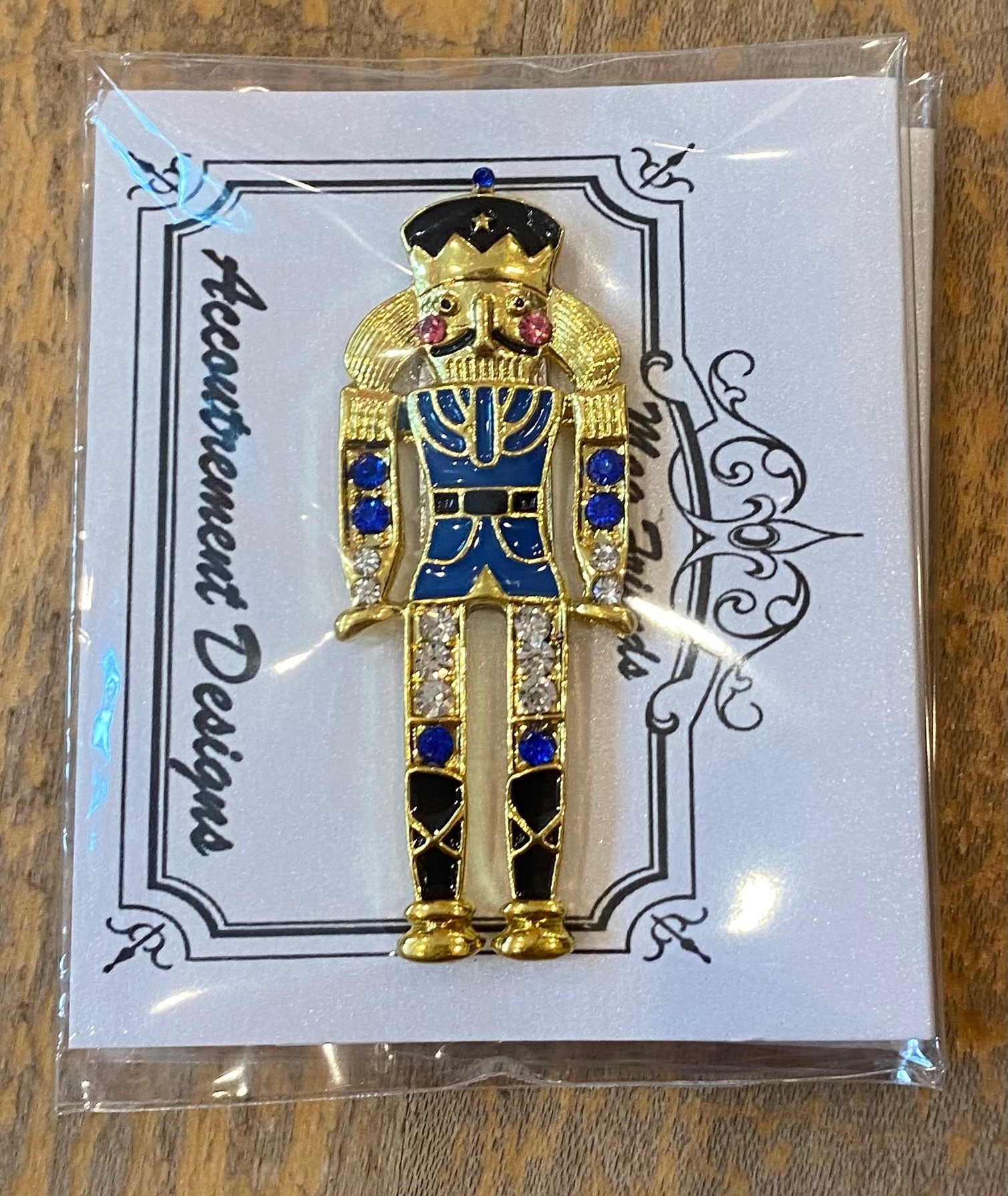 Accessories BLUE NUTCRACKER  NEEDLE MINDER