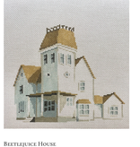 Canvas BEETLEJUICE HOUSE  31J   6X5.25"