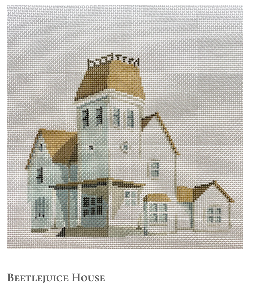 Canvas BEETLEJUICE HOUSE  31J   6X5.25"