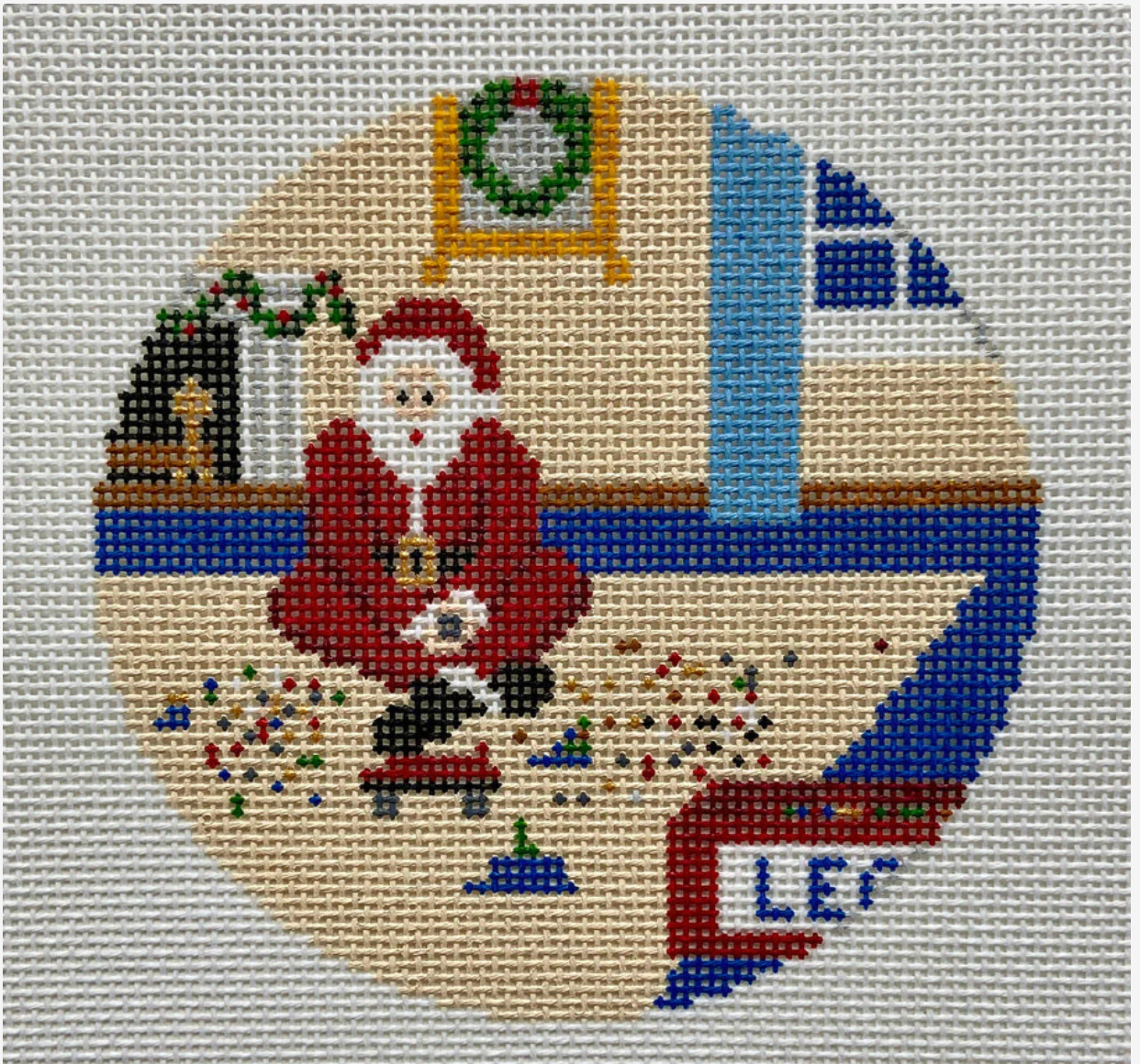 Canvas SPORTY SANTA - LEGO BUILDING   AOK114