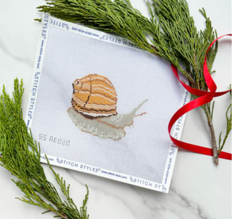 Canvas ESCARGOT SNAIL   SSAE020  4X3"