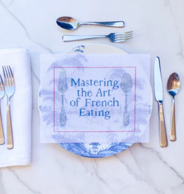 Canvas MASTERING THE ART OF FRENCH EATING   SSAE009   7.75X6.25"