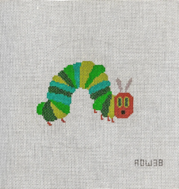 Canvas HUNGRY CATERPILLAR   ADW38   4.5" ROUND