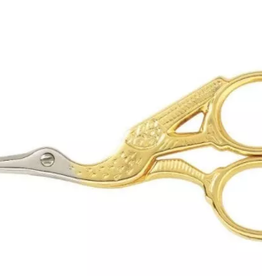 Accessories GINGHER STORK 3.5"  STEEL SCISSORS