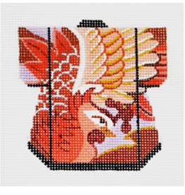 Canvas PHOENIX PETITE KIMONO  K1035  3X3.5"