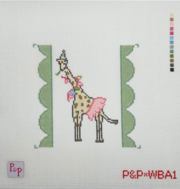 Canvas PARTY GIRAFFE  P&PWBA1  5X5"