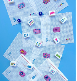Canvas MINII MAHJONG SET  -  8 PIECES