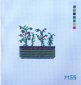 Canvas RAISED VEGGIE GARDEN  8X8"