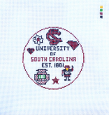 Canvas USC  ICONS ROUND  4"ROUND