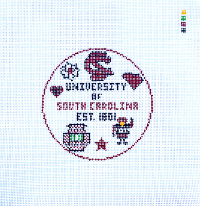 Canvas USC  ICONS ROUND  4"ROUND