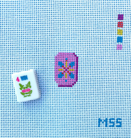 Canvas MINI MAHJONG TILES -  FLOWER TILE