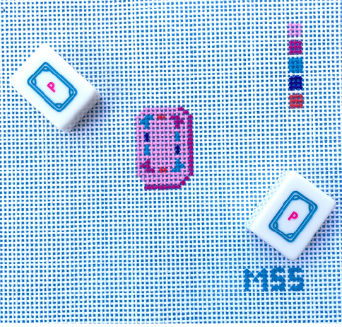 Canvas MINI MAHJONG TILES -  SOAP  TILE