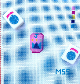 Canvas MINI MAHJONG TILES -  JOKER  TILE