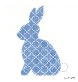 Canvases SKY  QUATREFOIL STANDING HARE  KEA62   4X5.5"