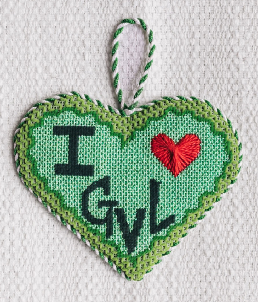 Canvas MARQUIN'S GREENVILLE HEART