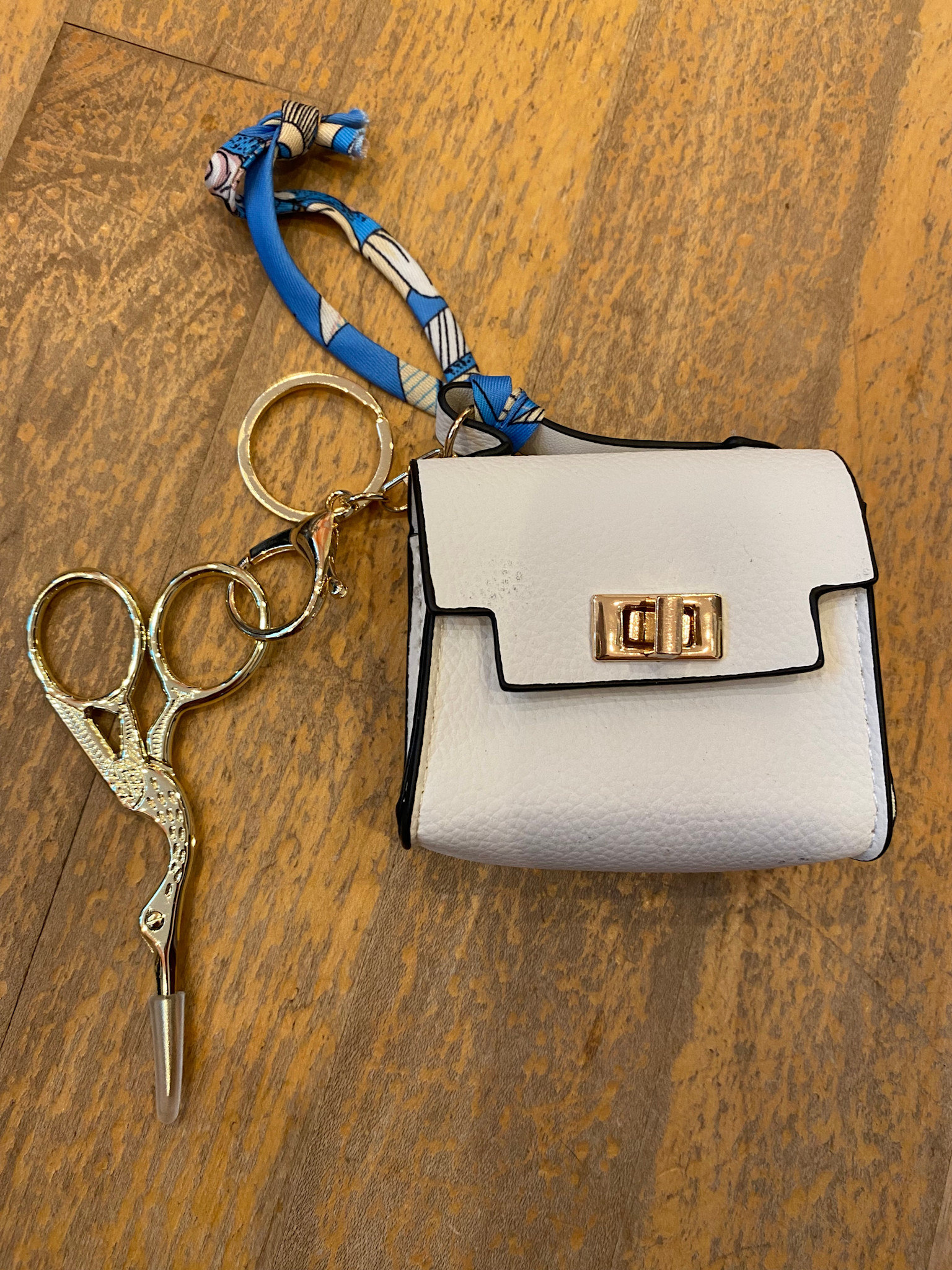 Accessories BAG  FOB WITH SCISSORS - WHITE