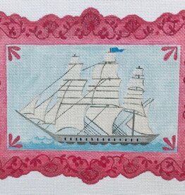 Canvas FRAMED SCHOONER  NANTUCKET WHALER TSG10
