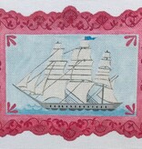 Canvas FRAMED SCHOONER  NANTUCKET WHALER TSG10