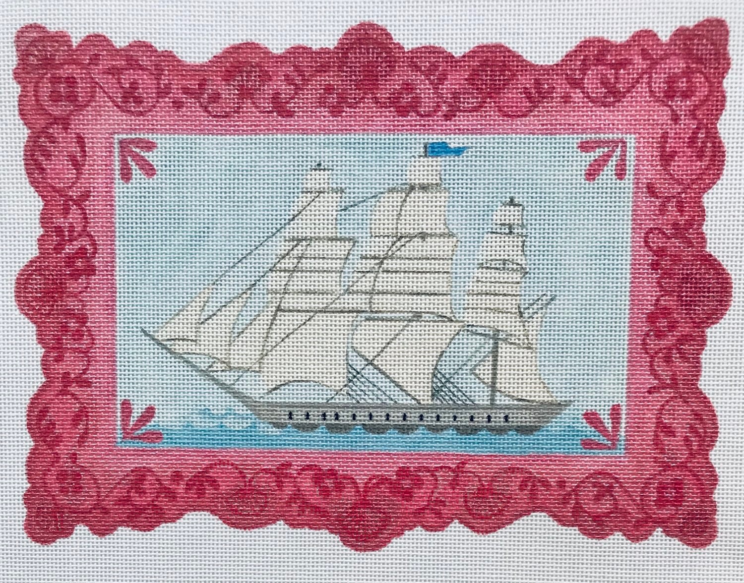 Canvas FRAMED SCHOONER  TSG10