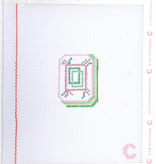 Canvas MINI MAHJONG TILES - SOAP - BAG CHARMS