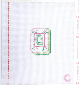 Canvas MINI MAHJONG TILES - SOAP - BAG CHARMS