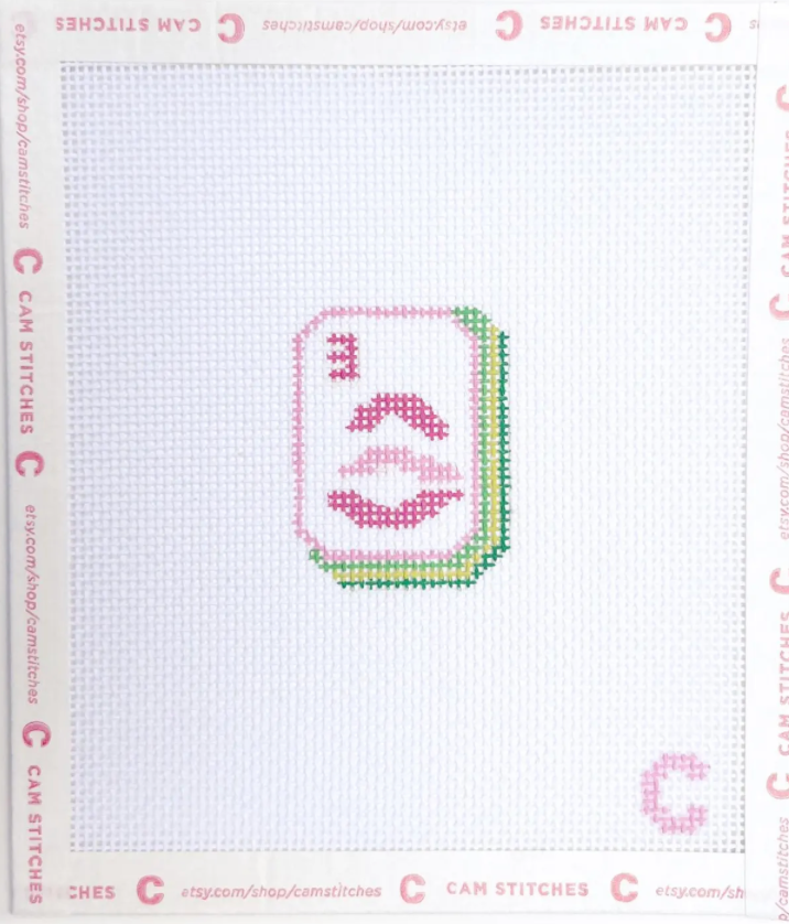 Canvas MINI MAHJONG TILES - CRAK - BAG CHARMS