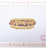 Canvas MINI HOT DOG  - BAG CHARM