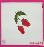 Canvas SWEET STRAWBERRIES  ASA3   3.5X4.5"