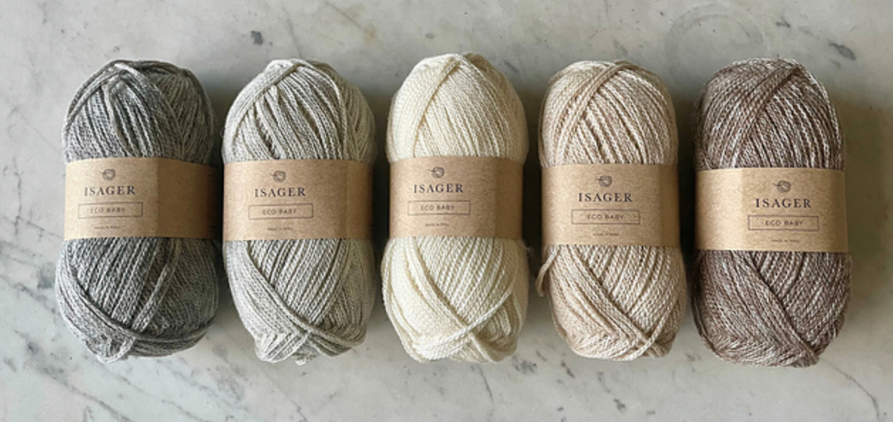 Yarn ISAGER ECO BABY