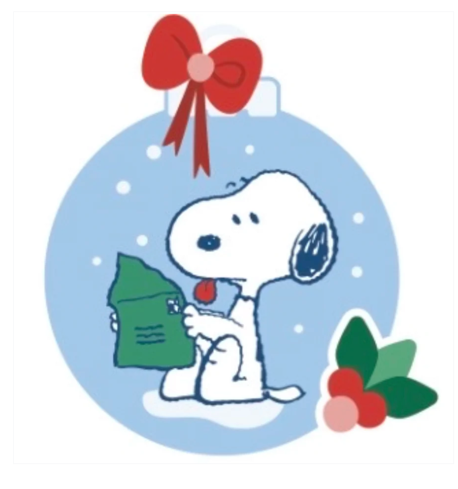 Accessories SNOOPY DEAR SANTA  MINDER