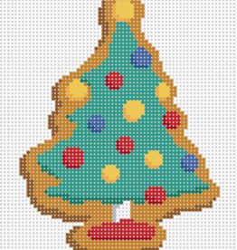 Canvas PEANUTS GINGERBREAD TREE  GINGG01  3.25X4"