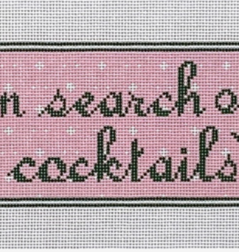 Canvas IN SEARCH OF COCKTAILS  AOK814    5.8X3.2"