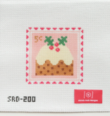 Canvas FIGGY PUDDING STAMP  4X4"   SRD200