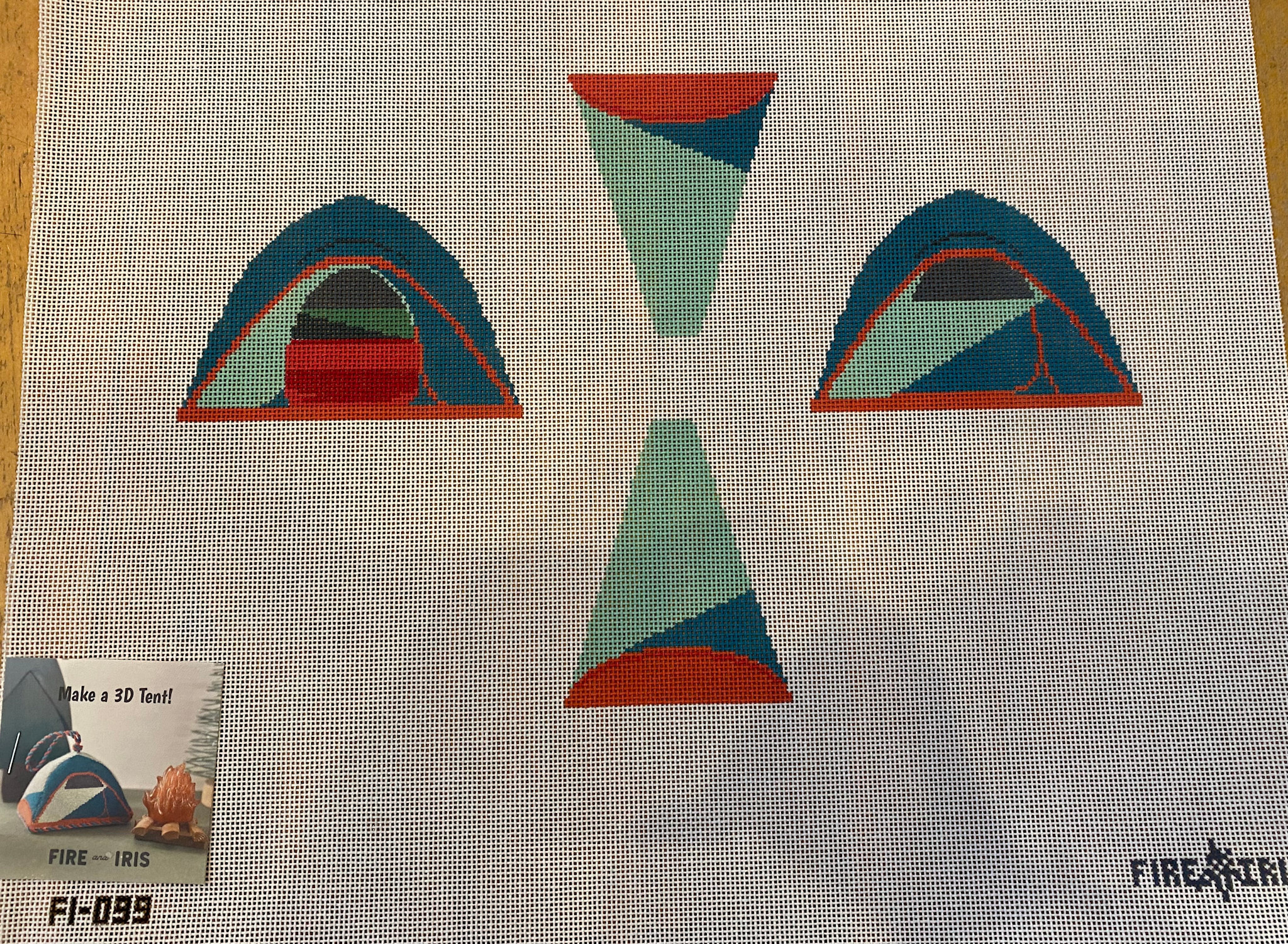 Canvas 3D TENT  FI099