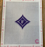 Canvas MINI FURMAN "F"  - BAG CHARM