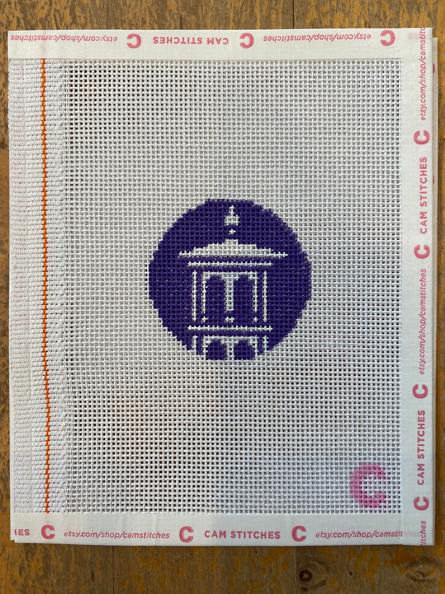 Canvas MINI FURMAN BELL TOWER   - BAG CHARM